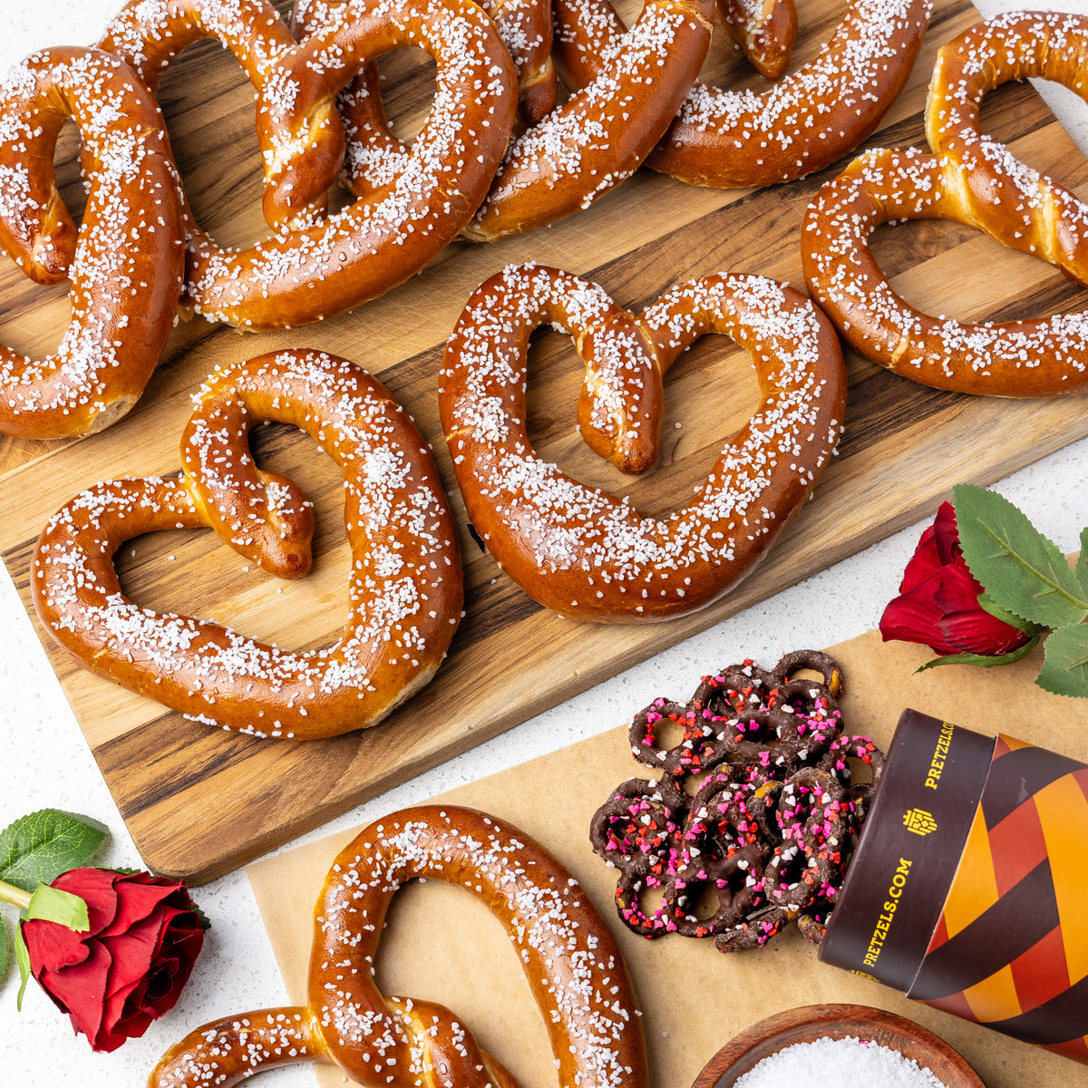 SOFT PRETZELS! Valentine Twisted Love Box