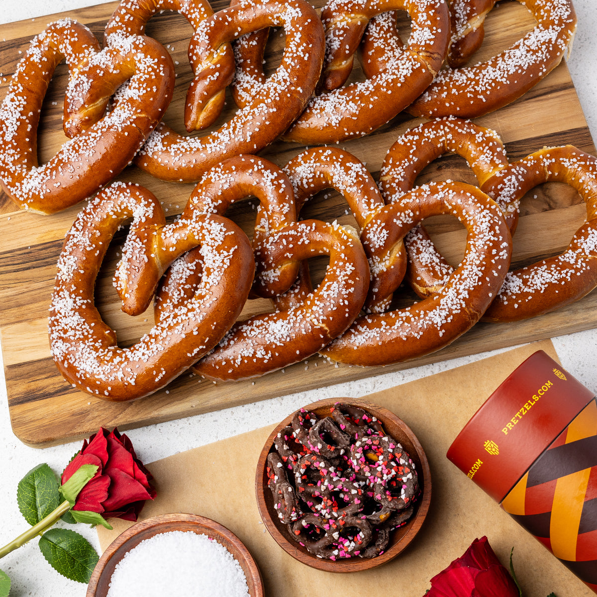 SOFT PRETZELS! Valentine Twisted Love Box